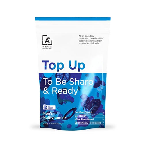 Activated Nutrients | Top Up Mens Multivitamin 224g
