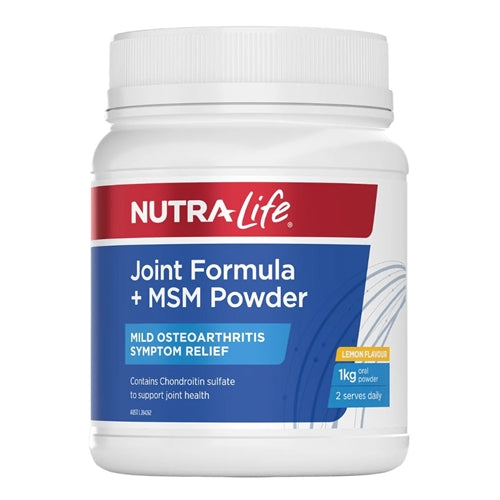 Nutralife | Joint Formula + MSM Lemon Powder