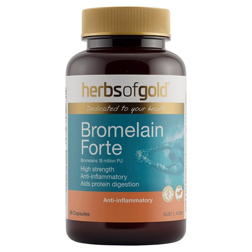 Herbs of Gold | Bromelain Forte 60t