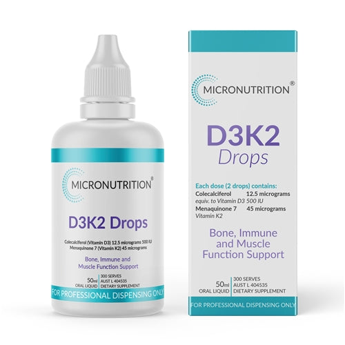 Micronutrition | D3 & K2 Drops - 50ml