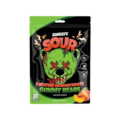 Swoleys | Sour Creatine Gummy Bears