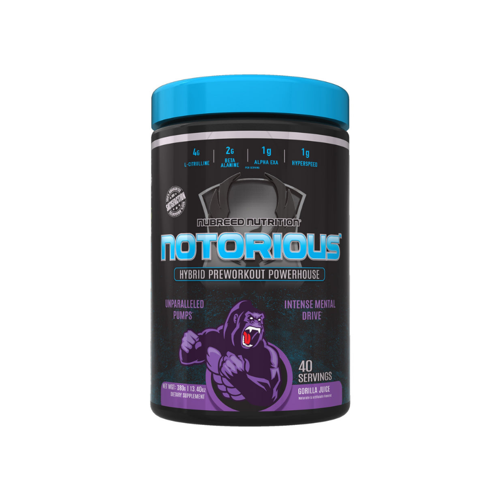 Nubreed Nutrition | Notorious Pre work Out