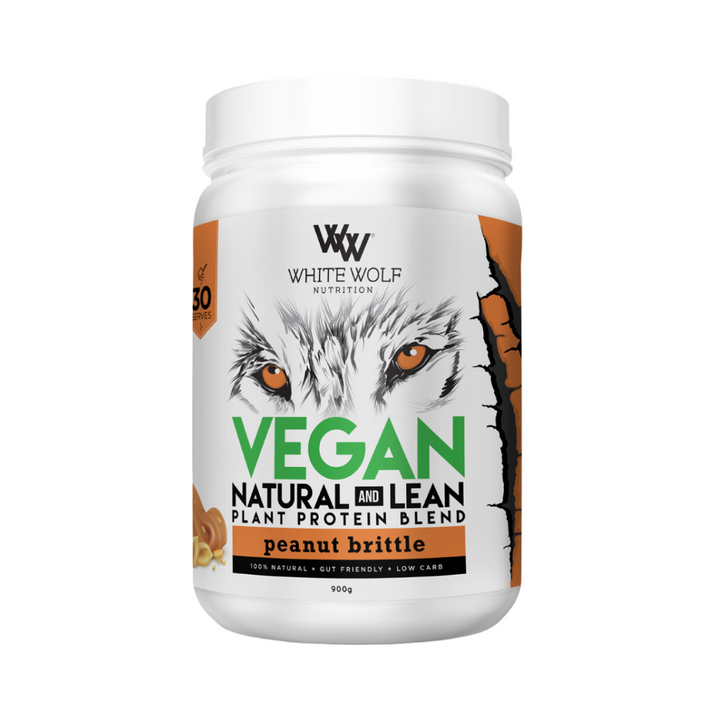 White Wolf |  Vegan Natural & Lean Protein 900g Tubs