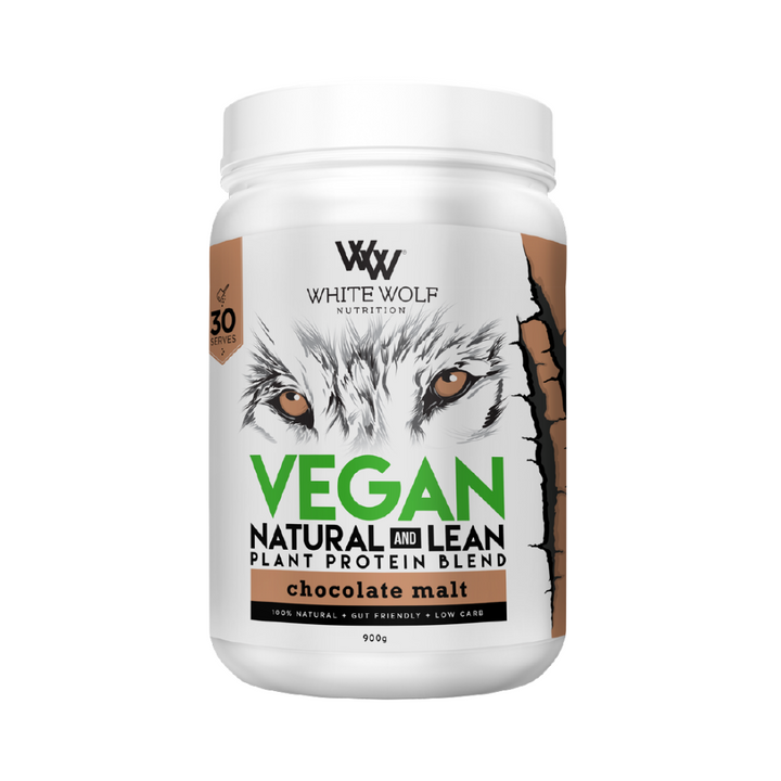 White Wolf |  Vegan Natural & Lean Protein 900g Tubs