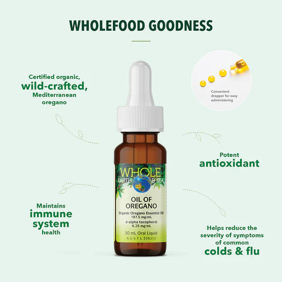 Whole Earth Sea | Oil of Oregano 30ml