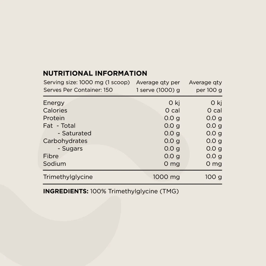 Switch Nutrition | TMG (Trimethylglycine)