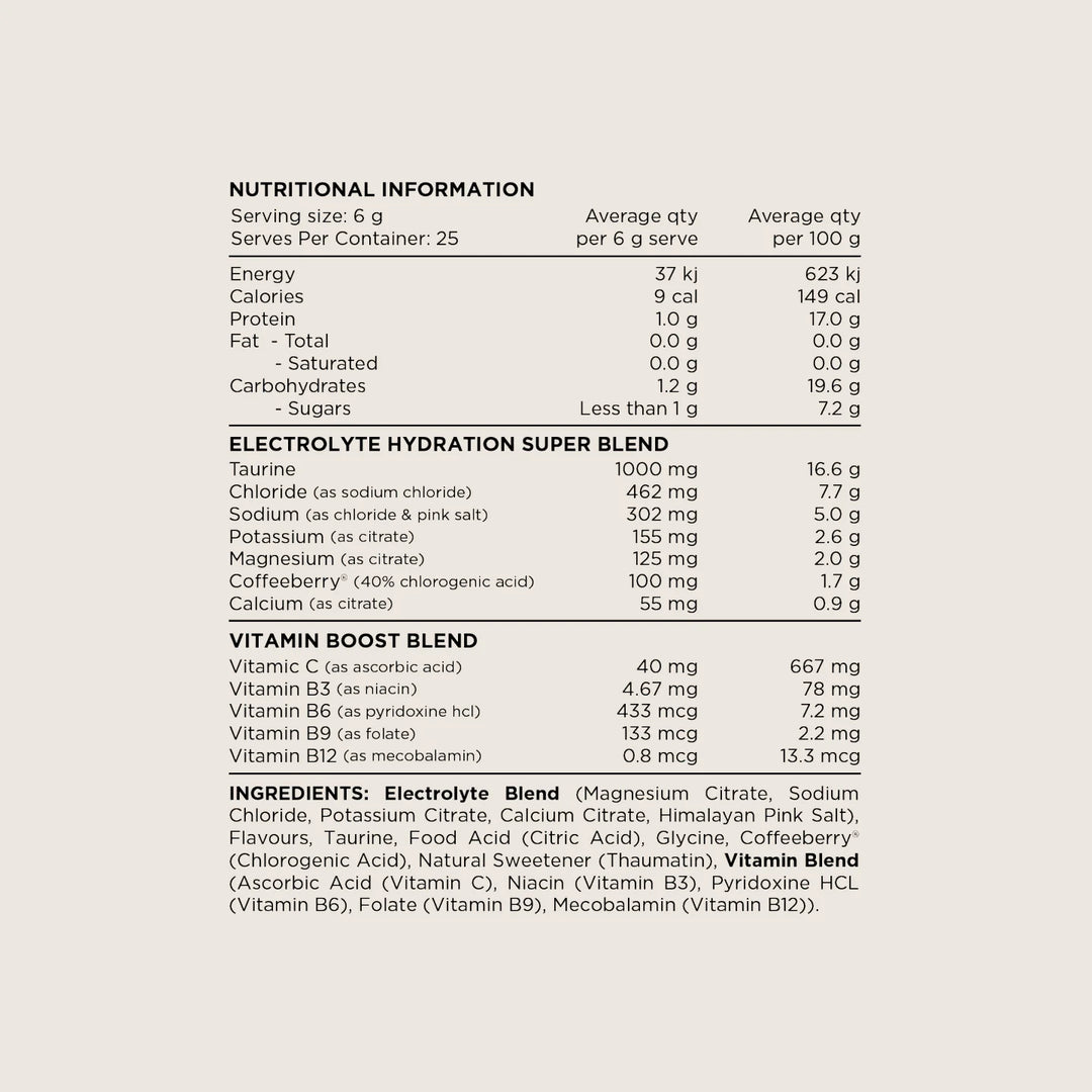 Switch Nutrition | Hydrate Sachets