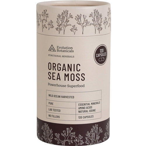 Evolution Botanicals | Organic Sea Moss 120Caps